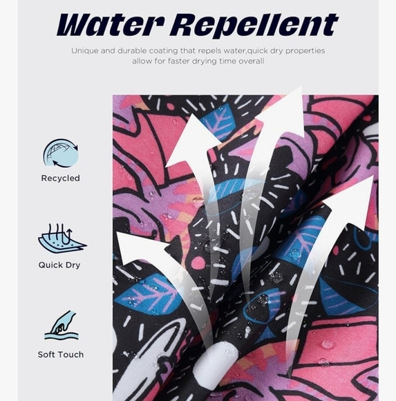 CoozySphere Swimming Trunks With Mesh Liner for Mens. Quick Dry with Pockets. Co - Picture 9 of 9